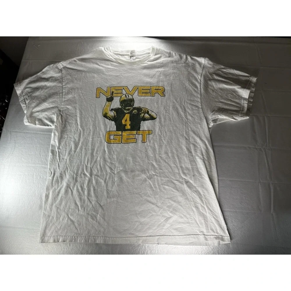 VTG NFL Green Bay Packers Brett Farve Shirt Mens 2XL